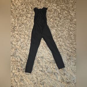 Elegant Black Jumpsuit ( Middle Cut out